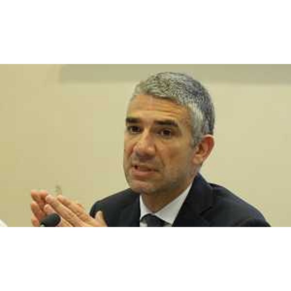  - L'assessore regionale alle Autonomie locali Pierpaolo Roberti alla presentazione del nuovo strumento informatico per la presentazione della comunicazione per avere lo sgravio fiscale sull'Ilia relativa alla prima seconda casa.