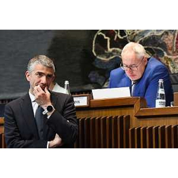 L'assessore regionale Pierpaolo Roberti e il presidente del Cr Fvg, Mauro Bordin - L'assessore regionale Pierpaolo Roberti e il presidente del Cr Fvg, Mauro Bordin