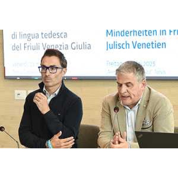 Da sinistra il vicepresidente Mazzolini e il sindaco Zanette - Da sinistra il vicepresidente Mazzolini e il sindaco Zanette