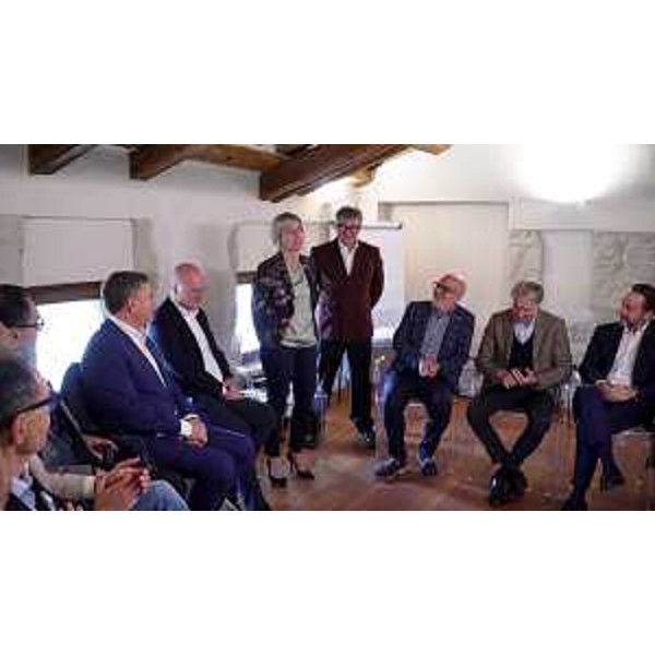 L'assessore Zilli nel corso del suo intervento - L'assessore Zilli nel corso del suo intervento