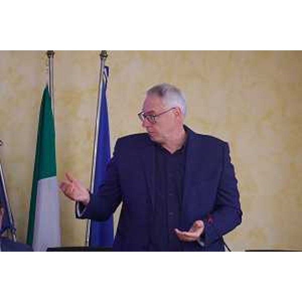 L'intervento del presidente del Cr Fvg, Mauro Bordin, a Latisana - L'intervento del presidente del Cr Fvg, Mauro Bordin, a Latisana