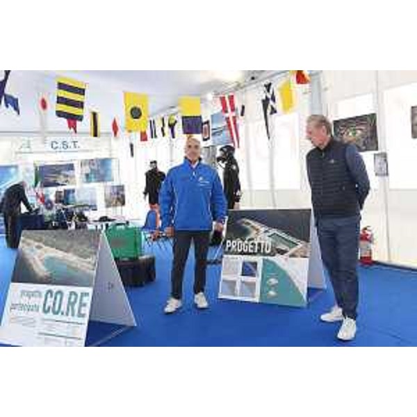 Un momento della presentazione. - Un momento della presentazione.