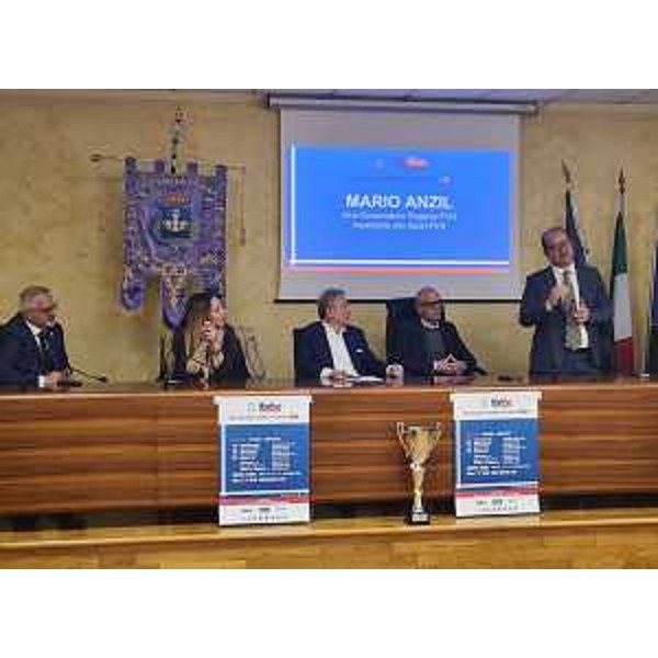L'intervento del vicegovernatore Mario Anzil alla presentazione della manifestazione sportiva - L'intervento del vicegovernatore Mario Anzil alla presentazione della manifestazione sportiva 