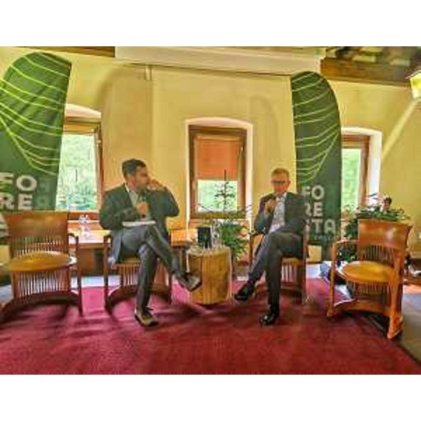 L'assessore Zannier nel corso del suo intervento - L'assessore Zannier nel corso del suo intervento