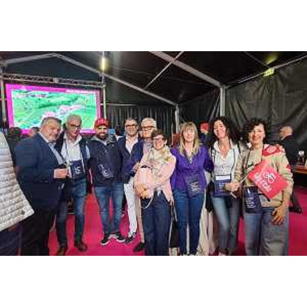 Diego Bernardis (Fp) alla tappa del Giro d'Italia a Gorizia/Nova Gorica - Diego Bernardis (Fp) alla tappa del Giro d'Italia a Gorizia/Nova Gorica