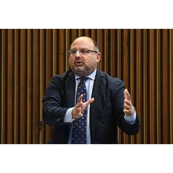 Diego Moretti, capogruppo del Pd - Diego Moretti, capogruppo del Pd