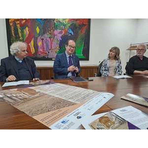 Il vice governatore con delega alla cultura Mario Anzil alla conferenza stampa di presentazione di Concerti in Basilica - Il vice governatore con delega alla cultura Mario Anzil alla conferenza stampa di presentazione di Concerti in Basilica