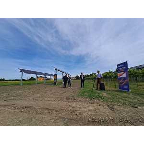 Il primo impianto agrivoltaico avanzato del Friuli Venezia Giulia a Palazzolo dello Stella. - Il primo impianto agrivoltaico avanzato del Friuli Venezia Giulia a Palazzolo dello Stella.