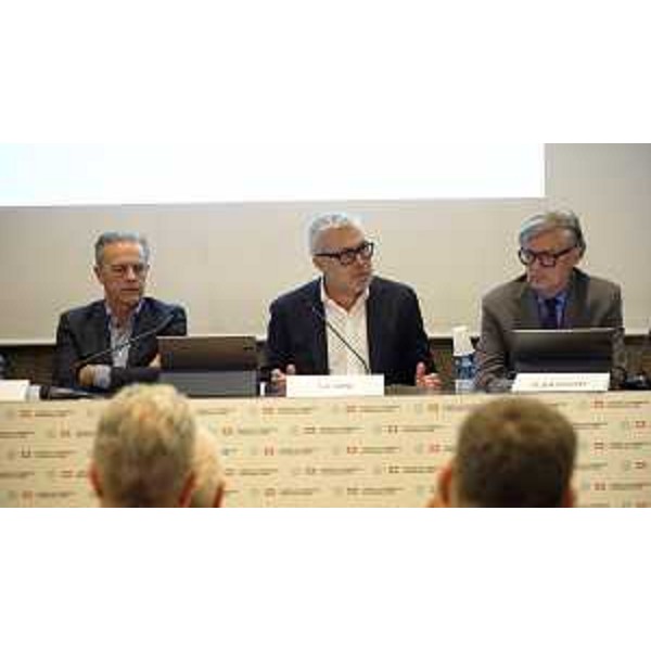 L'assessore Bini nel corswo del suo intervento - L'assessore Bini nel corswo del suo intervento