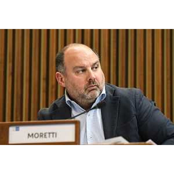 Diego Moretti, capogruppo del Pd - Diego Moretti, capogruppo del Pd