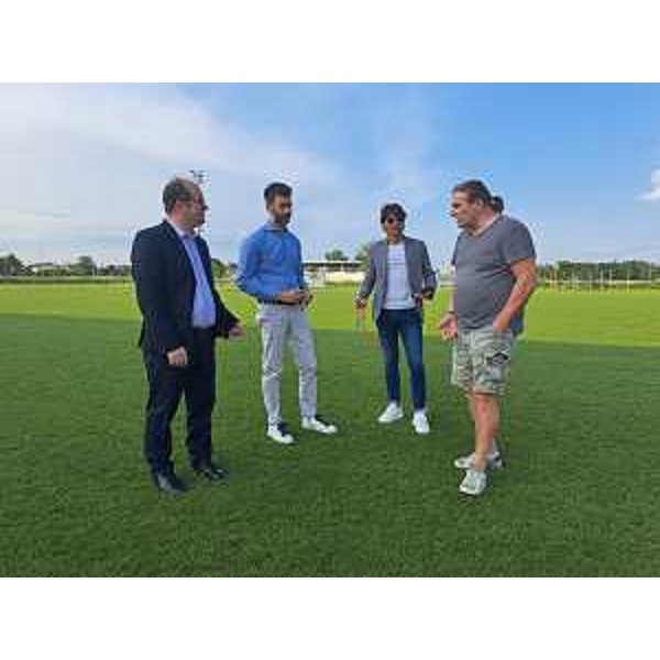 Il vicegovernatore Anzil in sopralluogo a Precenicco - Il vicegovernatore Anzil in sopralluogo a Precenicco 