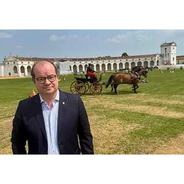 Il vicegovernarore con delega alla Cultura Mario Anzil a Passariano - Il vicegovernarore con delega alla Cultura Mario Anzil a Passariano 