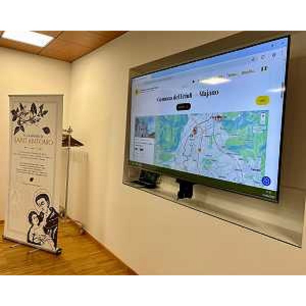 La mappa del percorso del cammino di S. Antonio - La mappa del percorso del cammino di S. Antonio