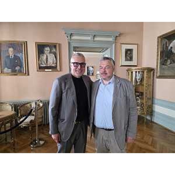 Il consigliere Diego Bernardis (Fp), a destra nella foto, assieme all'assessore regionale Sergio Emidio Bini - Il consigliere Diego Bernardis (Fp), a destra nella foto, assieme all'assessore regionale Sergio Emidio Bini