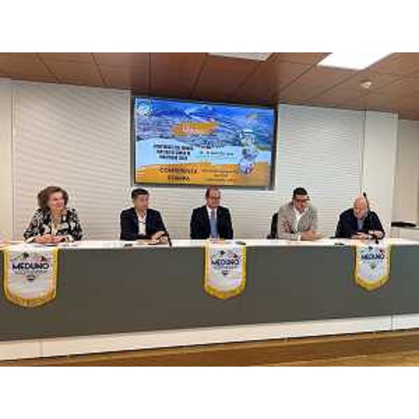 Il consigliere regionale Markus Maurmair (FdI), secondo da sinistra nella foto durante la conferenza stampa di presentazione dei campionati Mondiali di corsa in montagna - Il consigliere regionale Markus Maurmair (FdI), secondo da sinistra nella foto durante la conferenza stampa di presentazione dei campionati Mondiali di corsa in montagna