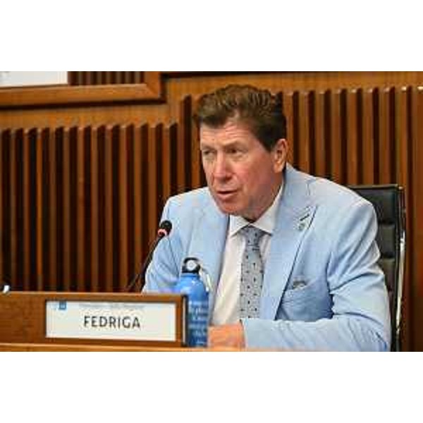 Alberto Budai (Lega), presidente della IV Commissione - Alberto Budai (Lega), presidente della IV Commissione