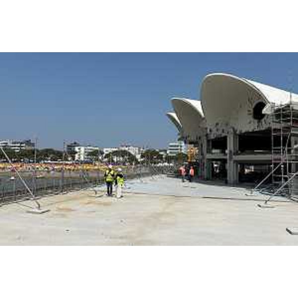 Il cantiere di Terrazza a Mare - Il cantiere di Terrazza a Mare