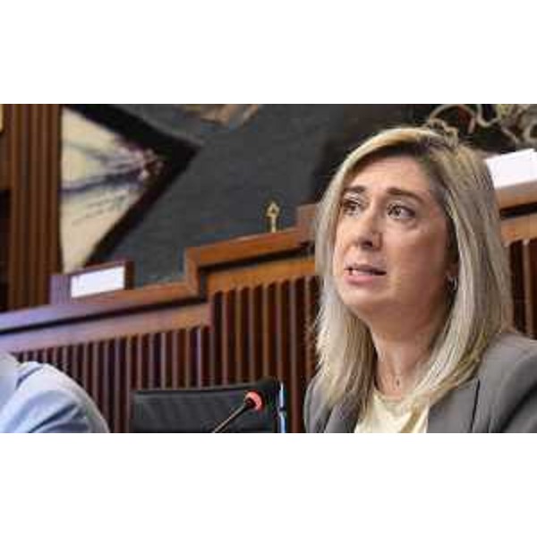 Lassessore alle Infrastrutture e territorio Cristina Amirante. - Lassessore alle Infrastrutture e territorio Cristina Amirante.
