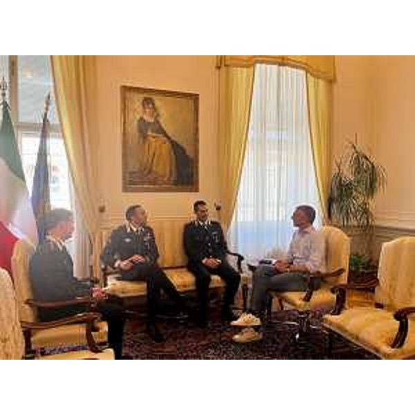 Un momento dell'incontro. - Un momento dell'incontro.