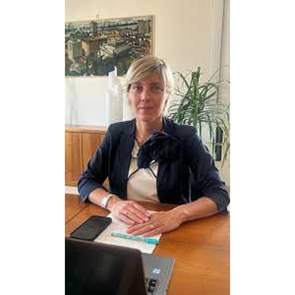 L'assessore regionale alle Finanze Barbara Zilli nel videocollegamento - L'assessore regionale alle Finanze Barbara Zilli nel videocollegamento