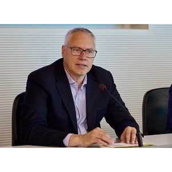 L'intervento di Mauro Bordin, presidente del Consiglio regionale, oggi in via Sabbadini - L'intervento di Mauro Bordin, presidente del Consiglio regionale, oggi in via Sabbadini