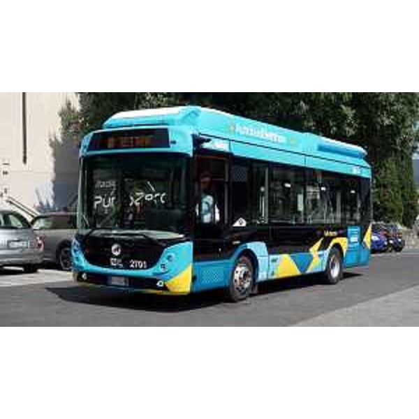 Uno dei nuovi autobus elettrici della Trieste Trasporti - Uno dei nuovi autobus elettrici della Trieste Trasporti