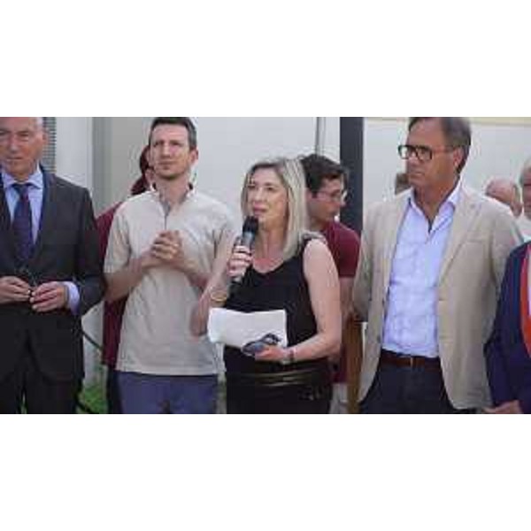 I momenti salienti della cerimonia a San Giorgio di Nogaro con l'assessore regionale Cristina Amirante - I momenti salienti della cerimonia a San Giorgio di Nogaro con l'assessore regionale Cristina Amirante