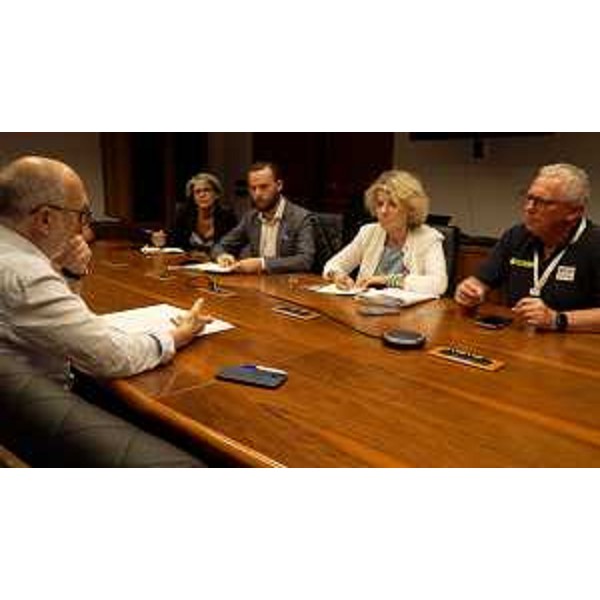 L'assessore regionale Riccardo Riccardi incontra i presidenti degli Ordini delle Professioni infermieristiche e la professoressa Alvisa Palese - L'assessore regionale Riccardo Riccardi incontra i presidenti degli Ordini delle Professioni infermieristiche e la professoressa Alvisa Palese