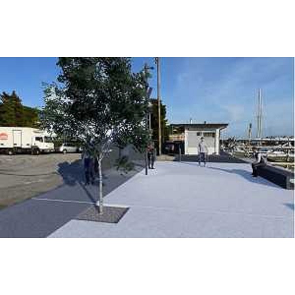 Un rendering dell'area oggetto dell'intervento di riqualificazione - Un rendering dell'area oggetto dell'intervento di riqualificazione