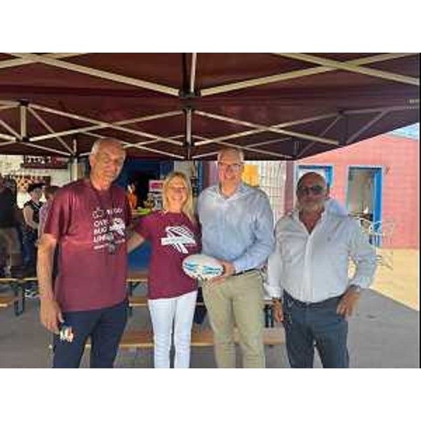 Da sinistra: Riccardo Sironi, Susana Greggio, il presidente del Consiglio regionale del Friuli Venezia Giulia, Mauro Bordin e Guido Nardini, sindaco di Codroipo - Da sinistra: Riccardo Sironi, Susana Greggio, il presidente del Consiglio regionale del Friuli Venezia Giulia, Mauro Bordin e Guido Nardini, sindaco di Codroipo