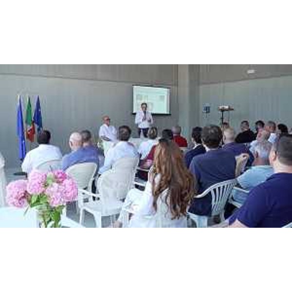 L'assessore alle Risorse agroalimentari, forestali e ittiche Stefano Zannier all'inaugurazione della nuova sede degli operatori di campagna del Consorzio di bonifica della Venezia Giulia - L'assessore alle Risorse agroalimentari, forestali e ittiche Stefano Zannier all'inaugurazione della nuova sede degli operatori di campagna del Consorzio di bonifica della Venezia Giulia