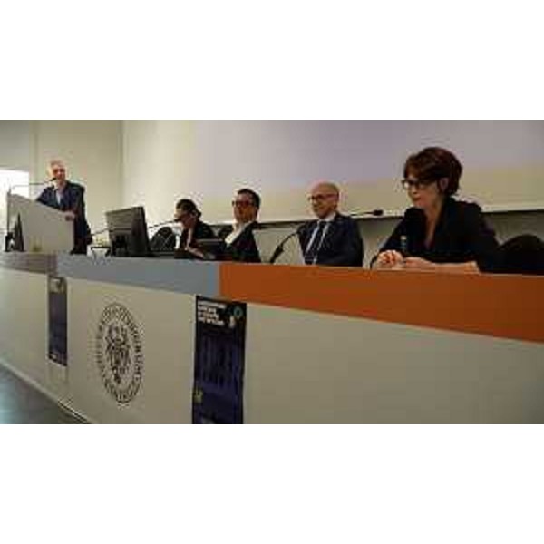 L'assessore Alessia Rosolen durante il suo intervento - L'assessore Alessia Rosolen durante il suo intervento