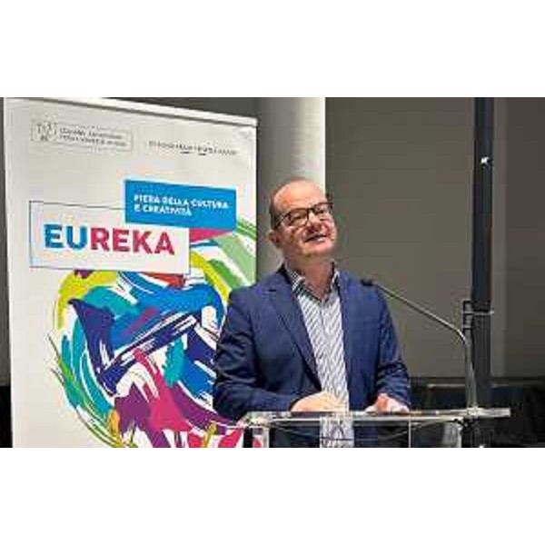 L'intervento del vicegovernatore con delega alla Cultura Mario Anzil durante l'incontro a Udine - L'intervento del vicegovernatore con delega alla Cultura Mario Anzil durante l'incontro a Udine