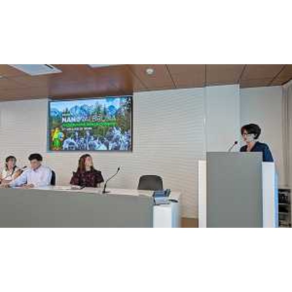 L'assessore Rosolen nel corso del suo intervento - L'assessore Rosolen nel corso del suo intervento