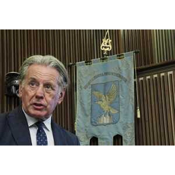 Lassessore alla Difesa dellambiente Fabio Scoccimarro. - Lassessore alla Difesa dellambiente Fabio Scoccimarro.