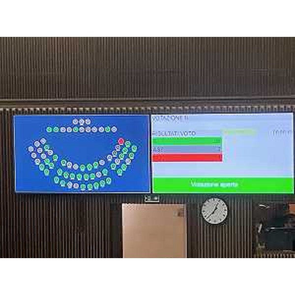 Il risultato della votazione sul rendiconto del Cr 2024 - Il risultato della votazione sul rendiconto del Cr 2024