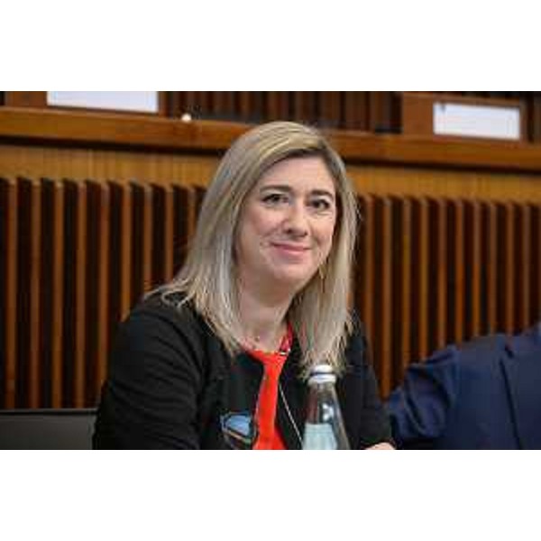 L'assessore alle Infrastrutture, Cristina Amirante - L'assessore alle Infrastrutture, Cristina Amirante