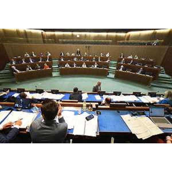 I lavori dell'Aula durante l'esame del ddl 36 - I lavori dell'Aula durante l'esame del ddl 36