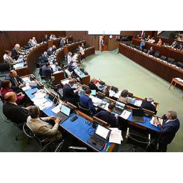 I lavori dell'Aula durante l'esame del ddl 36 - I lavori dell'Aula durante l'esame del ddl 36