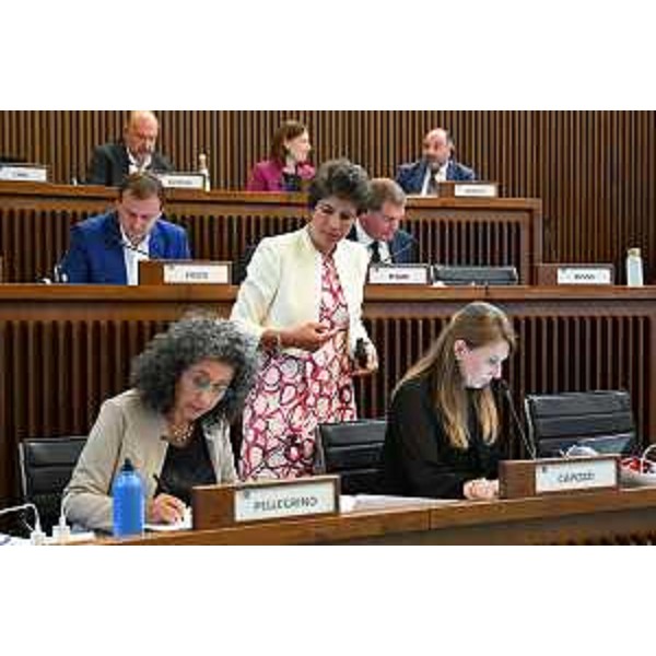 Serena Pellegrino (Avs), Giulia Massolino (Patto-Civica) e Rosaria Capozzi (M5S) - Serena Pellegrino (Avs), Giulia Massolino (Patto-Civica) e Rosaria Capozzi (M5S)