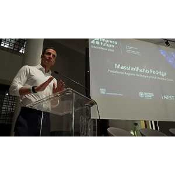 L'intervento del governatore della Regione Massimiliano Fedriga all'incontro di Confindustria Udine - L'intervento del governatore della Regione Massimiliano Fedriga all'incontro di Confindustria Udine