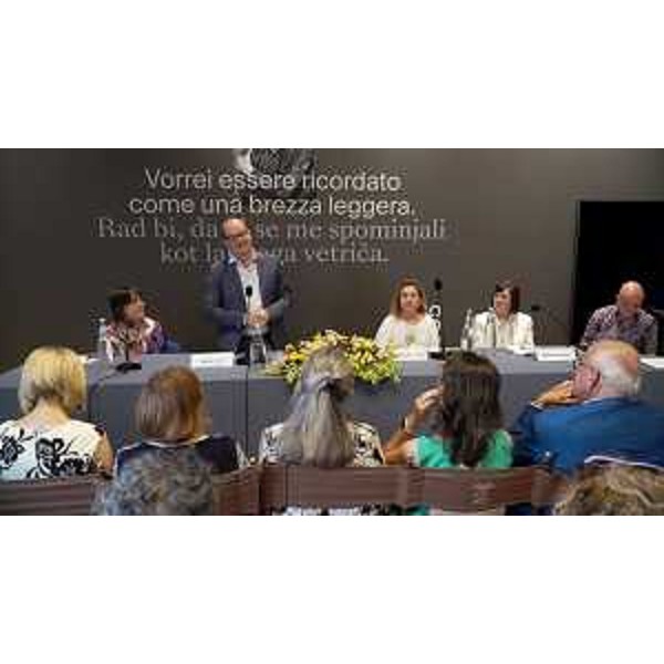 L'intervento del vicegovernatore con delega alla Cultura Mario Anzil. - L'intervento del vicegovernatore con delega alla Cultura Mario Anzil. 