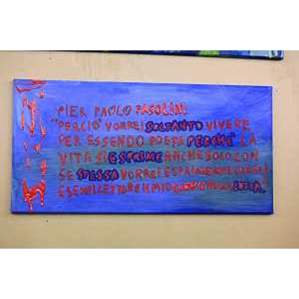 Una delle opere esposte - Una delle opere esposte 