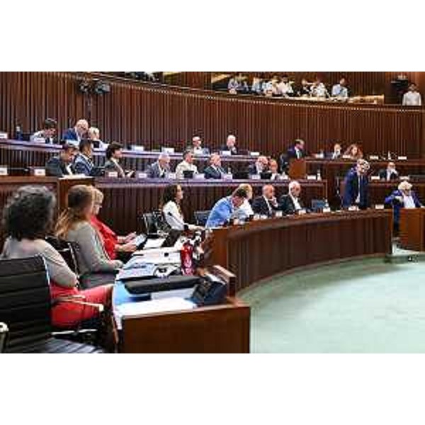 Un momento dei lavori dell'Aula - Un momento dei lavori dell'Aula