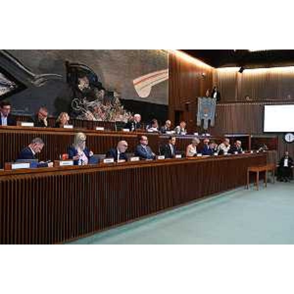 I banchi di Presidenza e Giunta - I banchi di Presidenza e Giunta