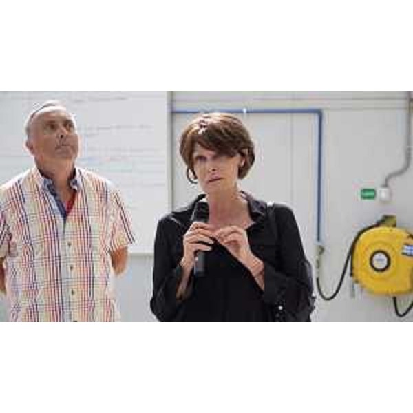 L'assessore Rosolen nel corso del suo intervento - L'assessore Rosolen nel corso del suo intervento