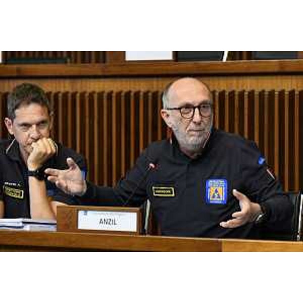 Lassessore alla Protezione civile Riccardo Riccardi. - Lassessore alla Protezione civile Riccardo Riccardi.