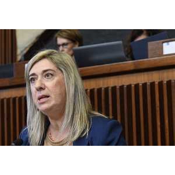 Lassessore regionale a Infrastrutture e territorio Cristina Amirante - Lassessore regionale a Infrastrutture e territorio Cristina Amirante