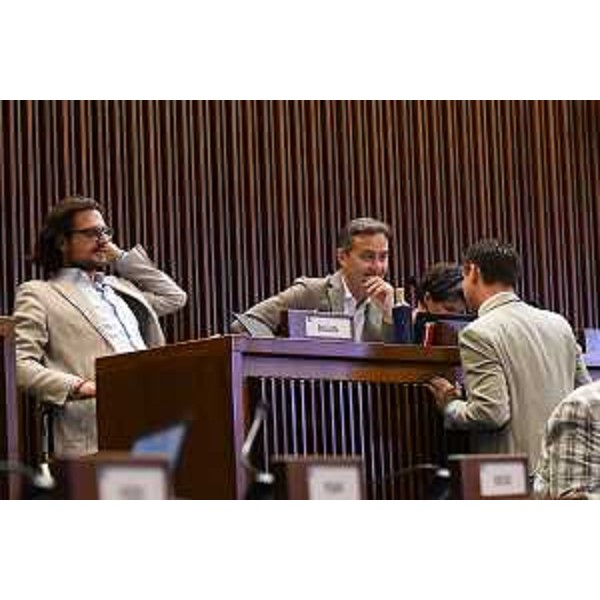 Da sinistra Enrico Bullian e Massimo Moretuzzo (Patto per l'Autonomia-Civica Fvg) - Da sinistra Enrico Bullian e Massimo Moretuzzo (Patto per l'Autonomia-Civica Fvg)