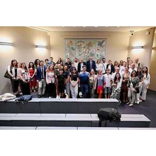 Foto di gruppo con gli emigrati dell'Efasce - Foto di gruppo con gli emigrati dell'Efasce